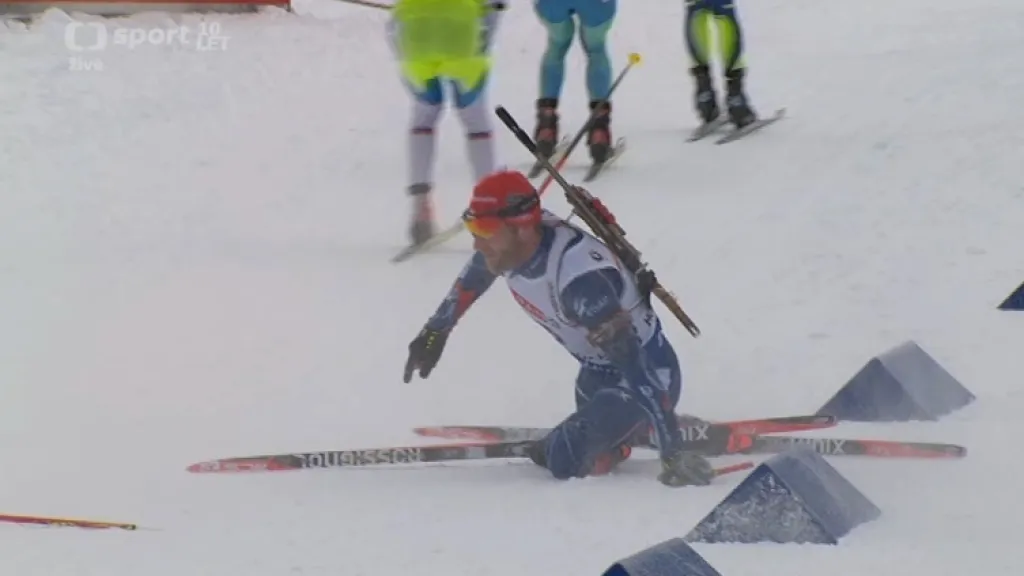 Pád Michala Šlesingra ve stíhačce