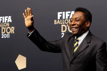 Fotbalová legenda Pelé