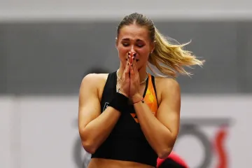 Emoce Amálie Švábíkové po překonání halového českého rekordu