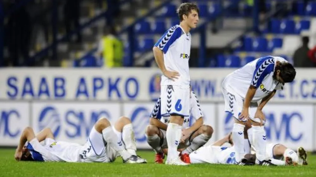 Zklamaní liberečtí hráči