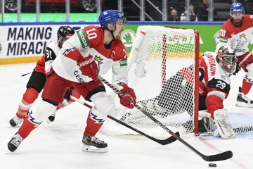 Roman Červenka v utkání proti Rakousku