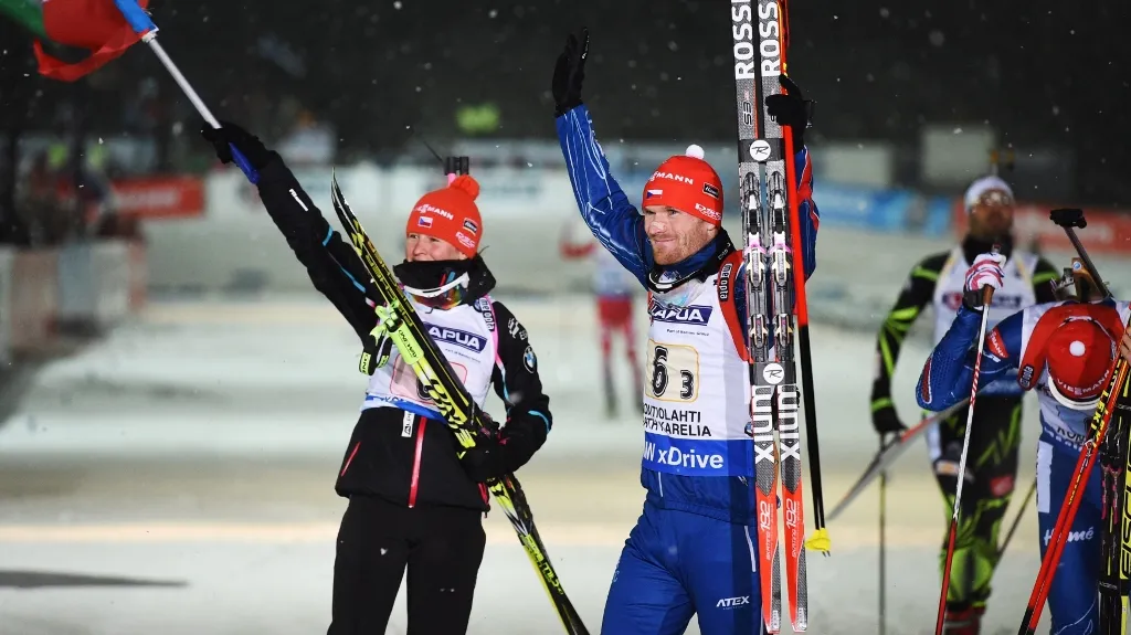 Michal Šlesingr s Veronikou Vítkovou