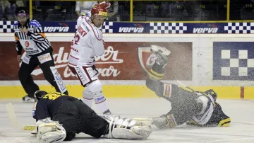 Utkání Litvínov - Třinec