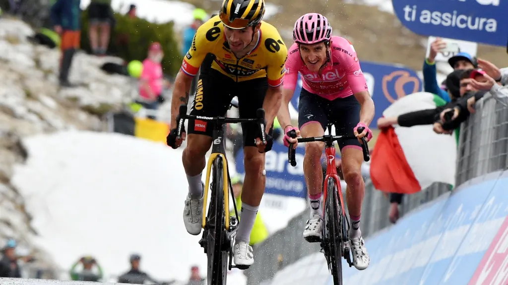 Primož Roglič nedokázal Gerainta Thomase setřást