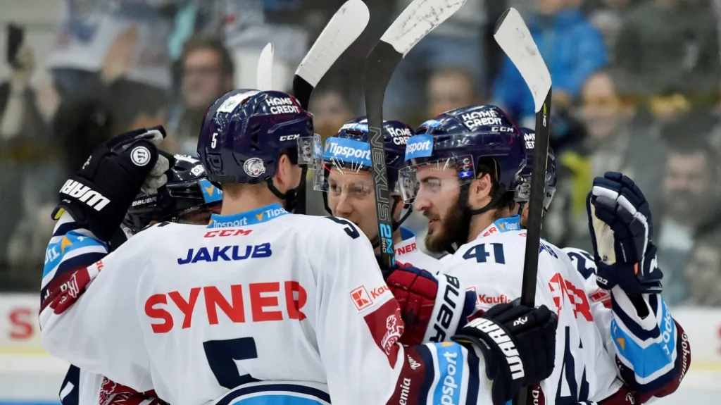 Slavící hokejisté Liberce