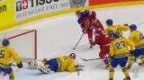 Gól v utkání Švédsko - Rusko: Širokov - 0:2 (17. min.)