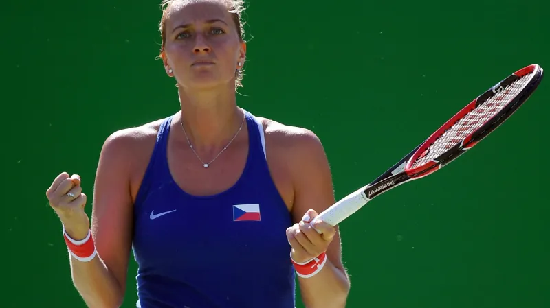 Petra Kvitová na olympijském turnaji