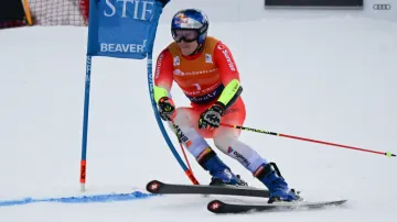 Vítězná jízda Marca Odermatta v obřím slalomu v Beaver Creeku