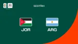 Sestřih utkání Jordánsko – Argentina