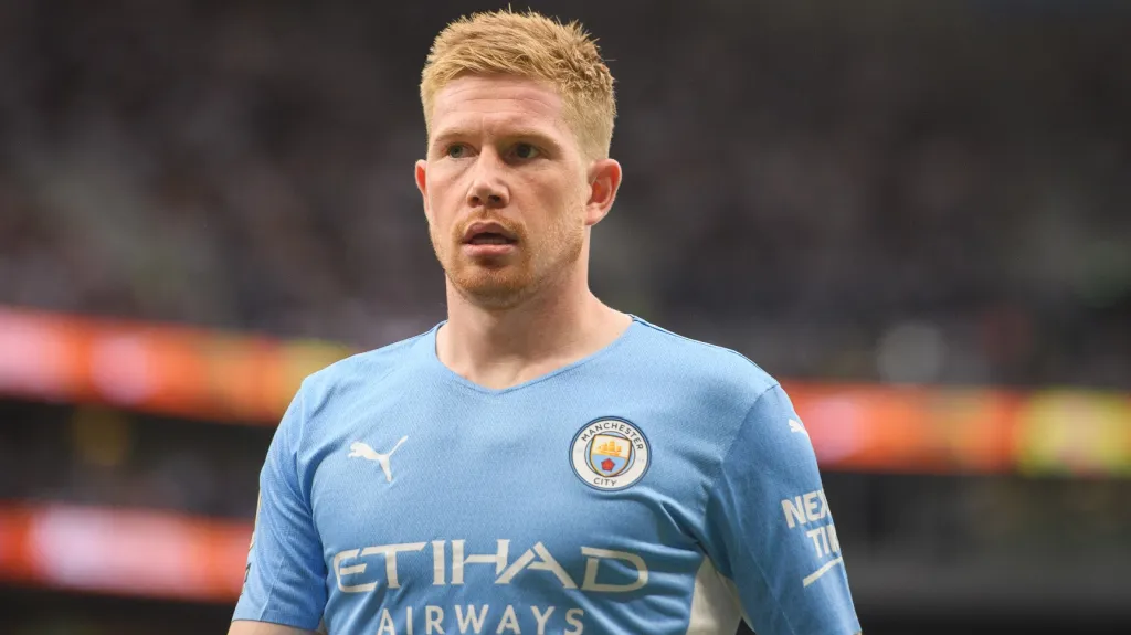 Kevin De Bruyne v dresu Manchesteru City