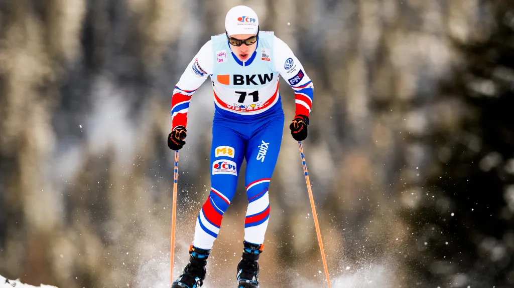 Lyžař Michal Novák