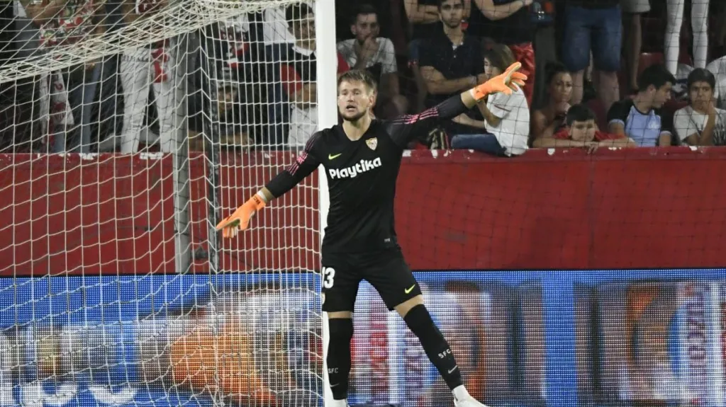 Tomáš Vaclík v dresu FC Sevilla