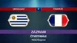 Záznam utkání Uruguay - Francie