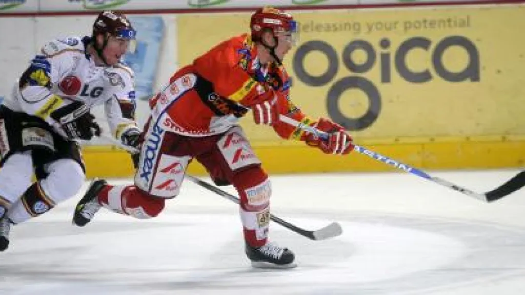 Hokejisté Sparty a Slavie