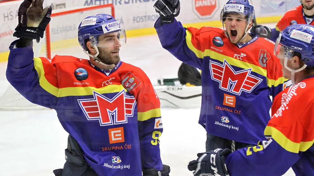 Radost hráčů Českých Budějovic