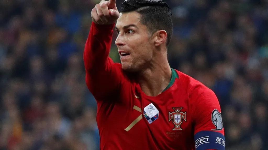 Cristiano Ronaldo v dresu portugalské reprezentace