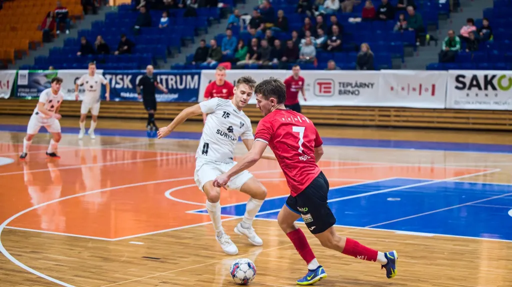 Lukáš Perina z Helasu Brno v akci