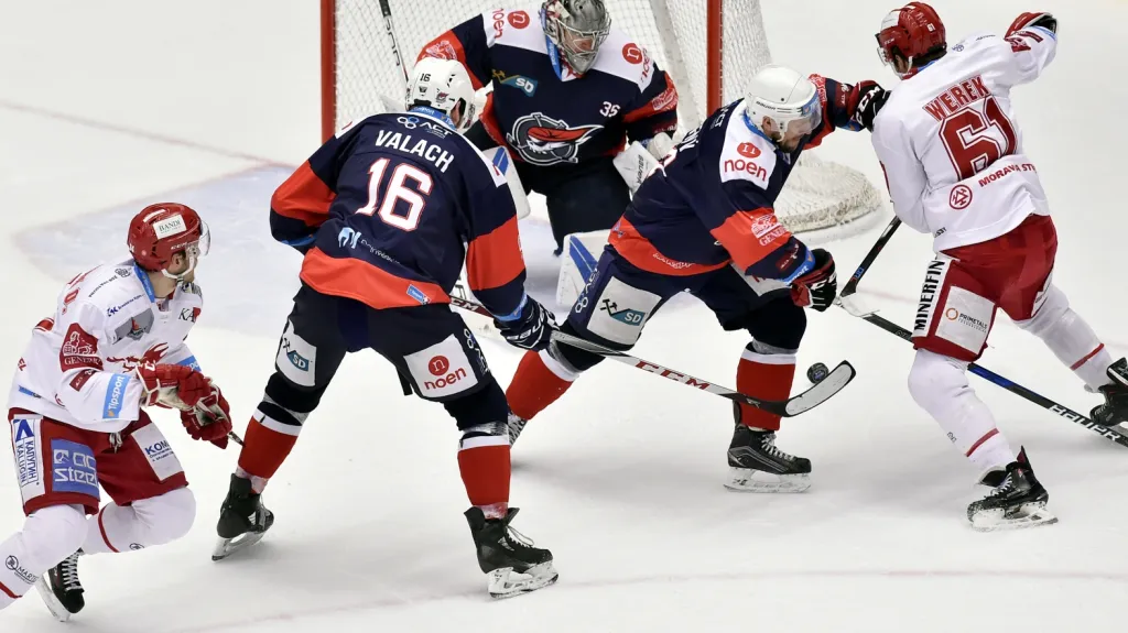 Utkání Třinec – Chomutov