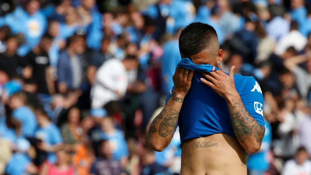 Zklamaný Lorenzo Insigne