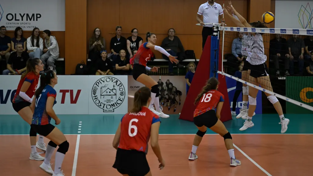 Volejbalistky pražského Olympu