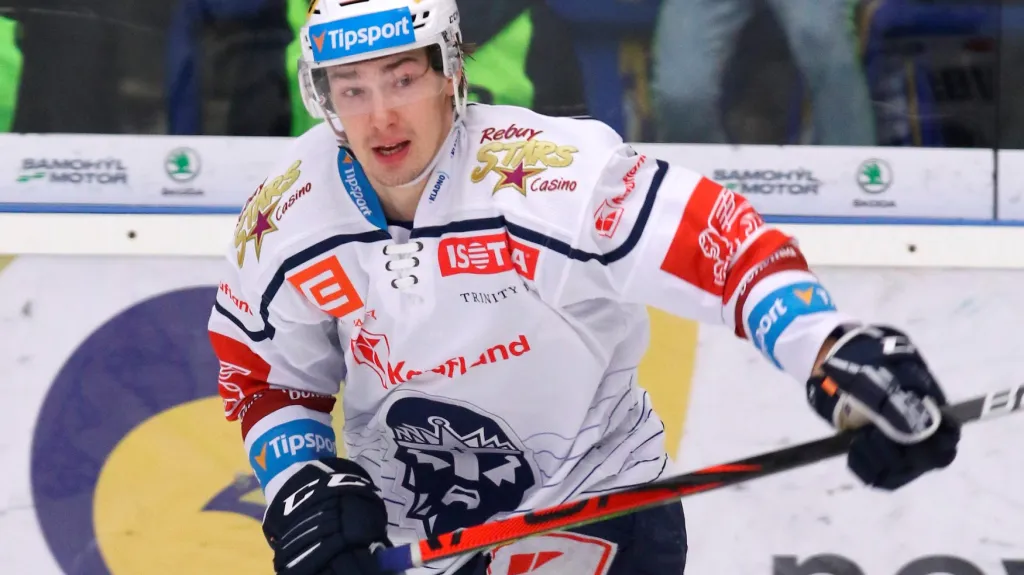 Kladenský forvard Adam Kubík