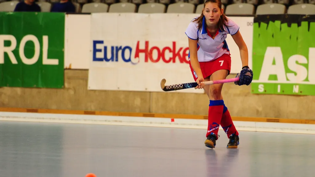 Česká pozemní hokejistka Klára Hanzlová