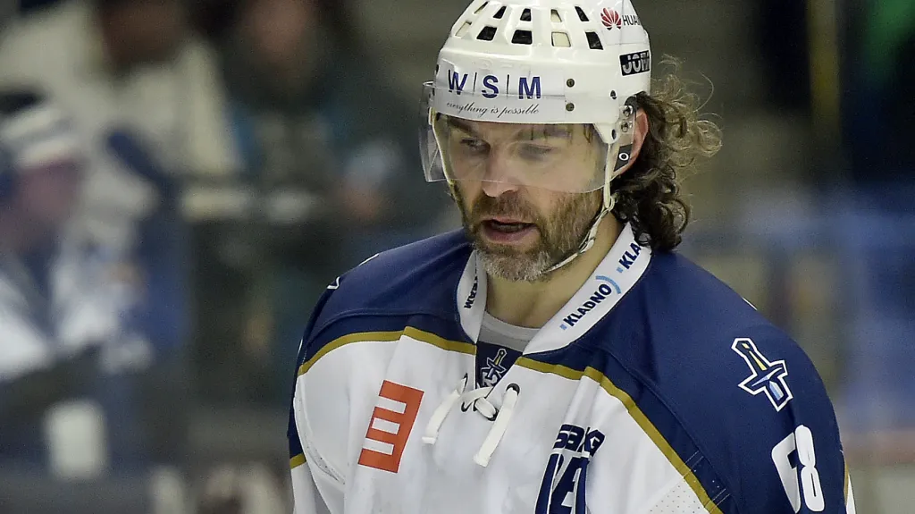 Jaromír Jágr v dresu Kladna