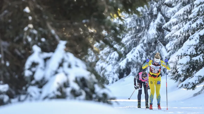Finiš Astrid Slindové na Summit 2 Senja