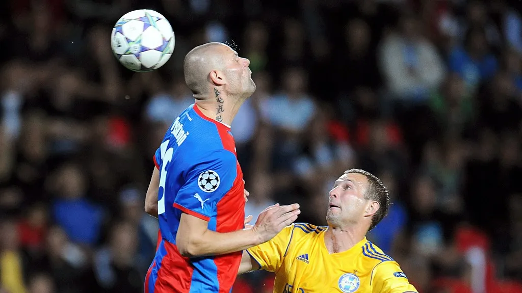 David Bystroň v zápase proti Borisovu