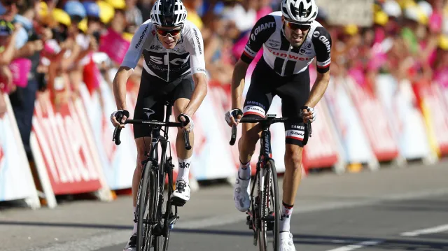 Finiš 11. etapy Tour de France 2018