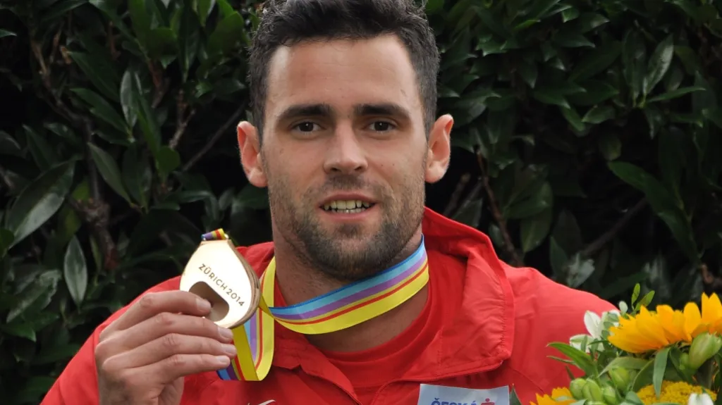 Jan Kudlička s bronzovou medailí