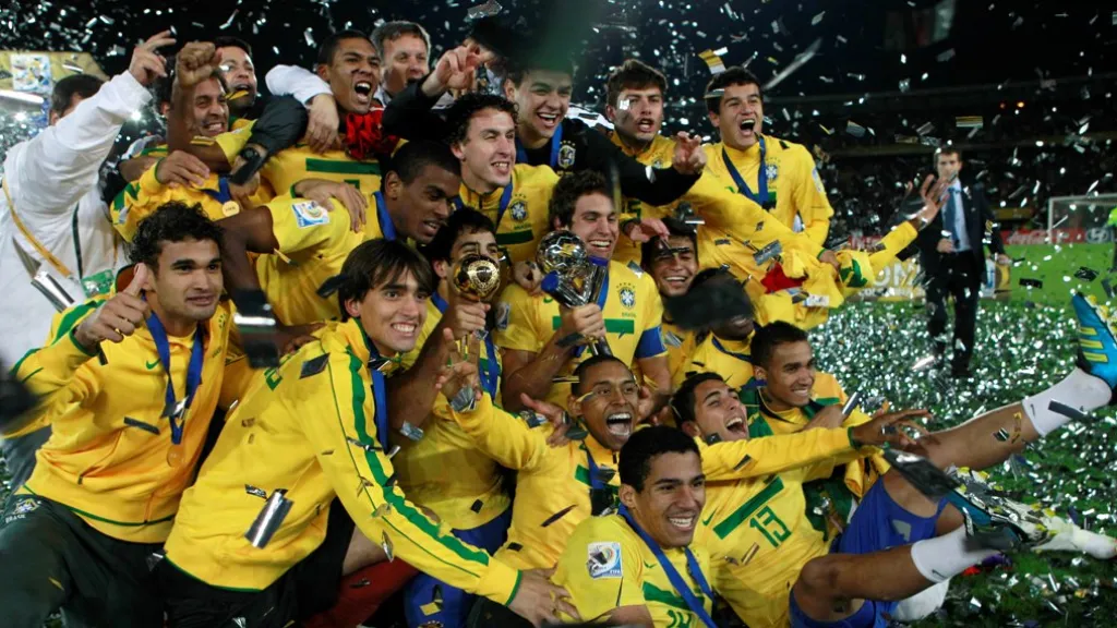 Brazilci slaví výhru