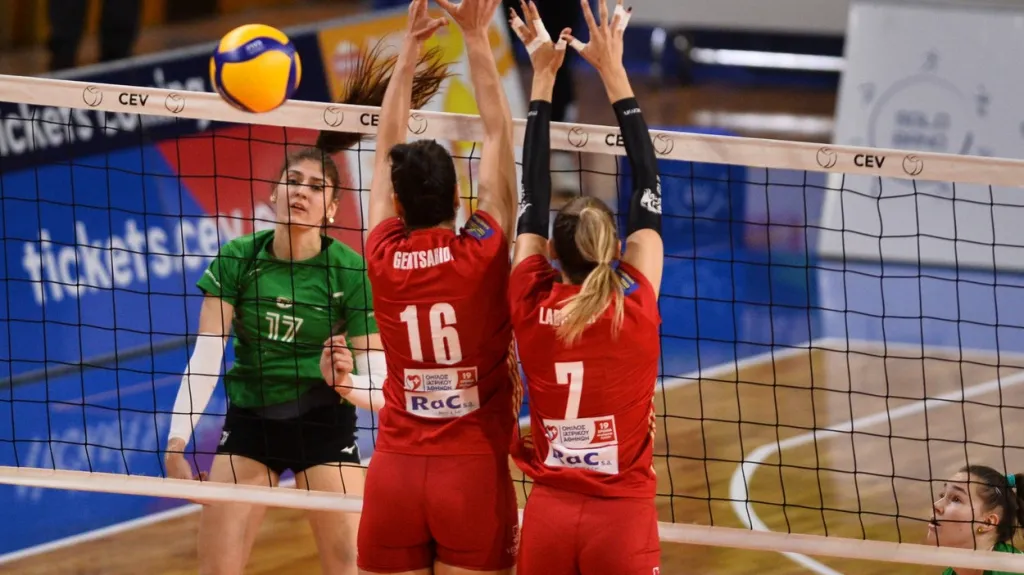 Utkání KP Brno - Olympiakos Pireus