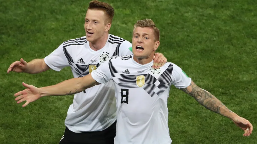 Fotbalisté Německa slaví výhru na mistrovství světa