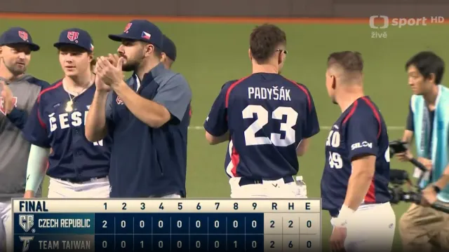 Sestřih utkání Tchaj-wan – Česko