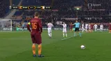 Gól v utkání AS Řím - Lyon: Strootman - 1:1 (18. min.)