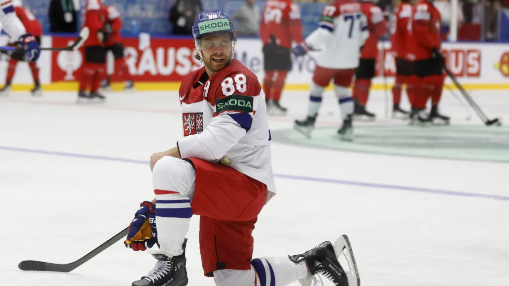 David Pastrňák v národním dresu