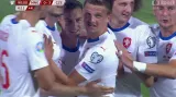 Gól v utkání Černá Hora - Česko: Darida - 0:3 (90+4 min.z pen.)