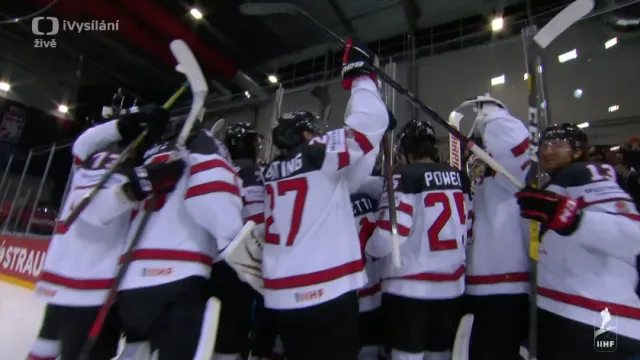 Gól v utkání ROV – Kanada: Mangiapane – 1:2 v prodl. (62. min.)