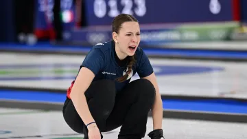 Záznam curlingového mixu Česko – Švédsko