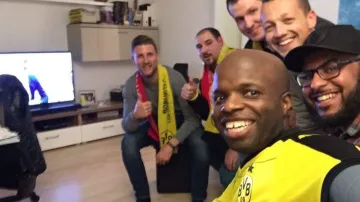 Dortmundští fanoušci ubytovávali ty monacké