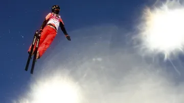 Čínská skokanka Zhang Xinová