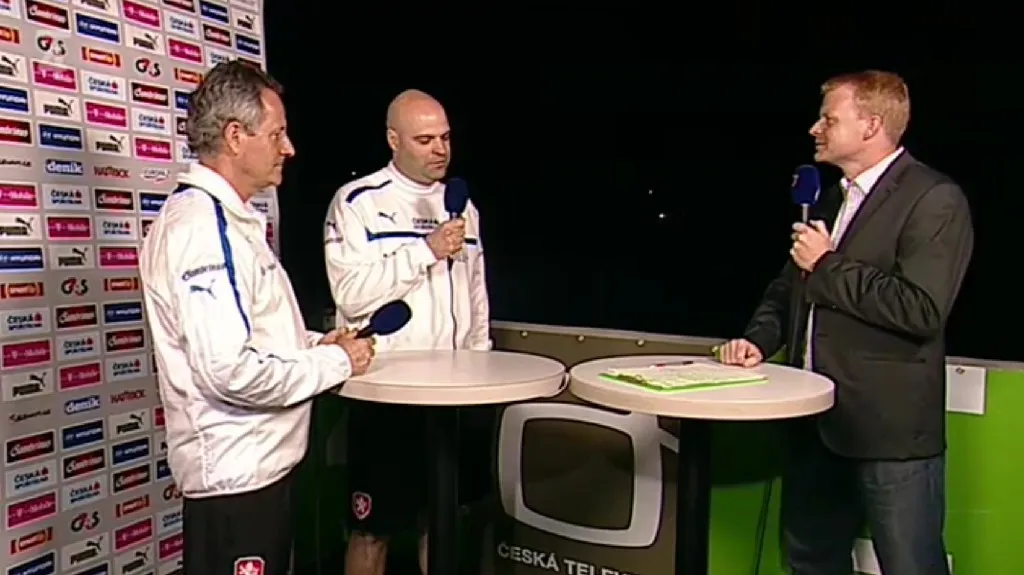 Bílkovi asistenti František Komňacký a Jakub Dovalil