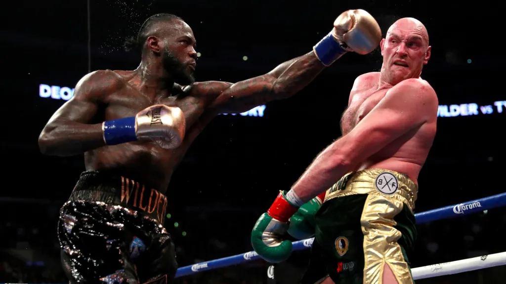 Deontay Wilder a Tyson Fury