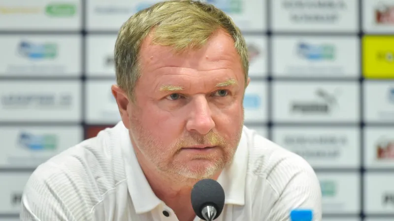 Trenér Plzně Pavel Vrba