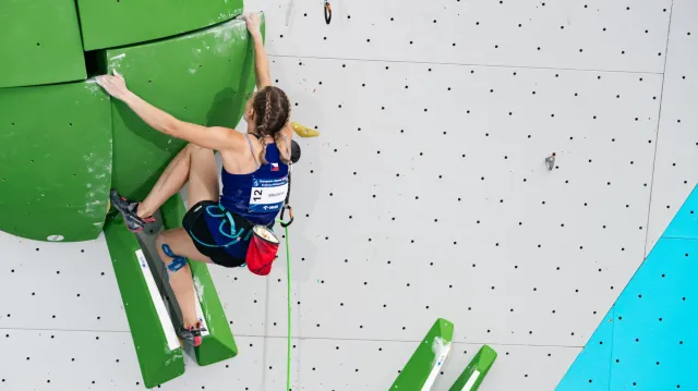 Širůčková se blýskla bronzem v lezení na obtížnost