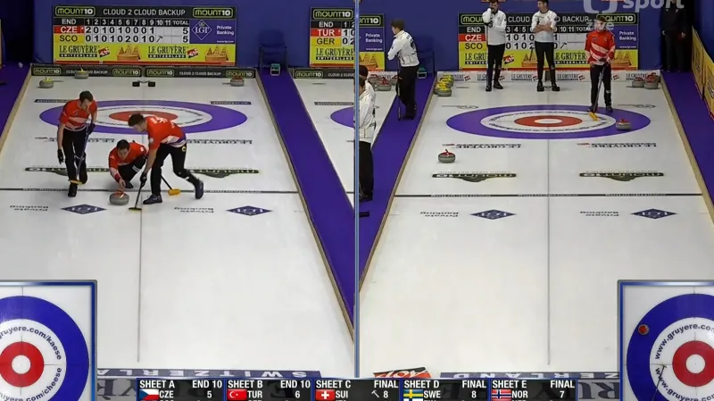 Dramatický závěr utkání Česko – Skotsko