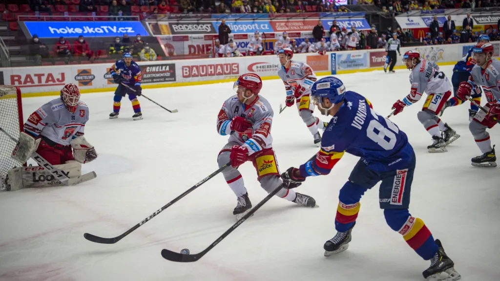 Utkání České Budějovice - Hradec Králové