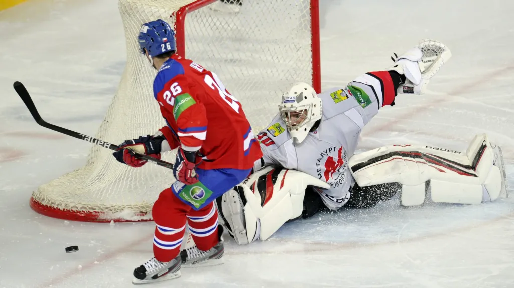 Utkání HC Lev - Metallurg Novokuzněck 