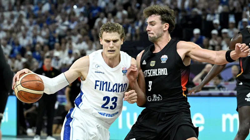 Závěr utkání Finsko – Německo